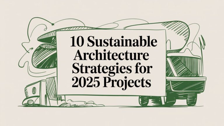 10 Sustainable Architecture Strategies for 2025 Projects