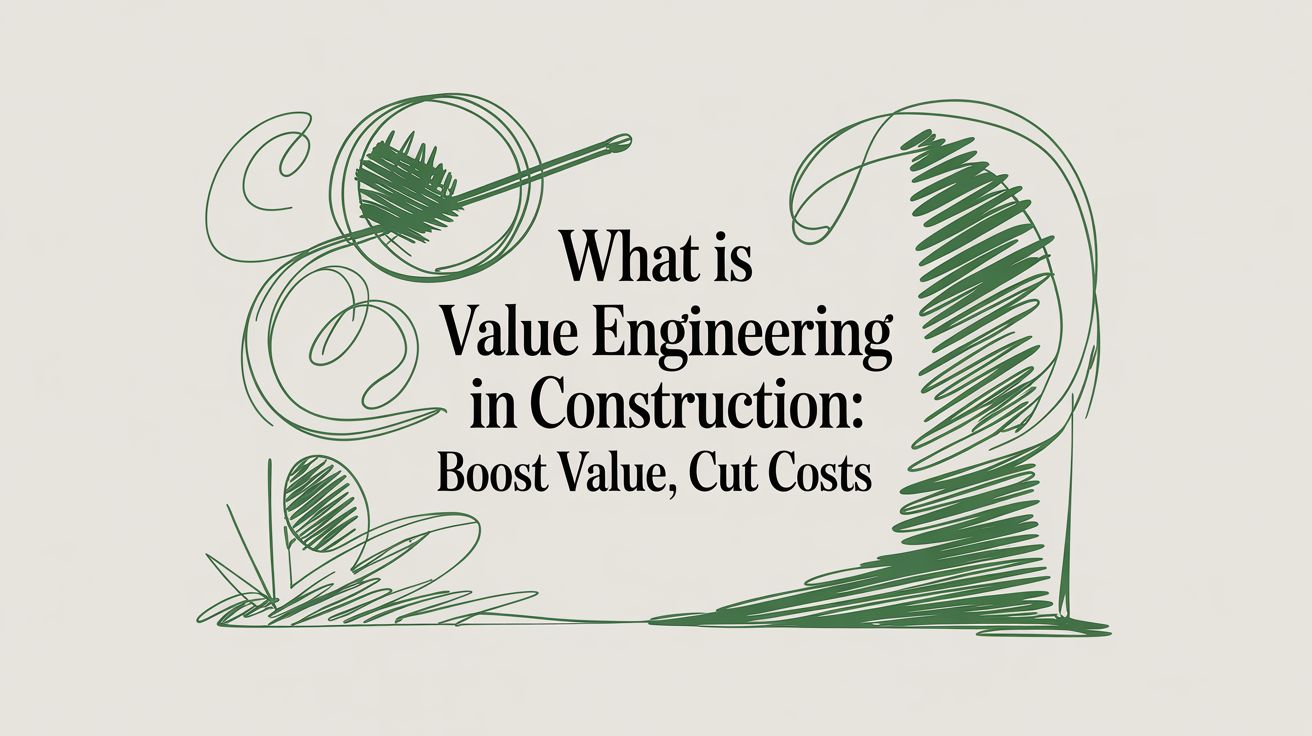 what is value engineering in construction: Boost value, cut costs