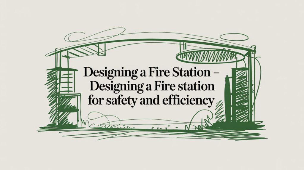Designing a fire station - designing a fire station for safety and ...