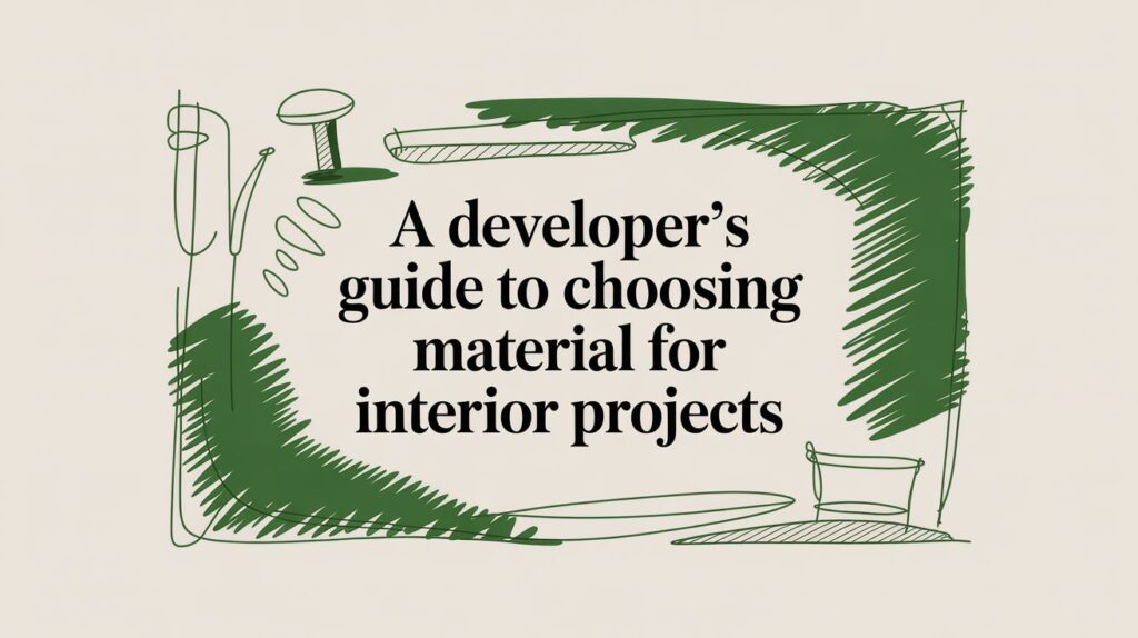 Intran Material A Developer's Guide to Choosing Material for Interior Projects